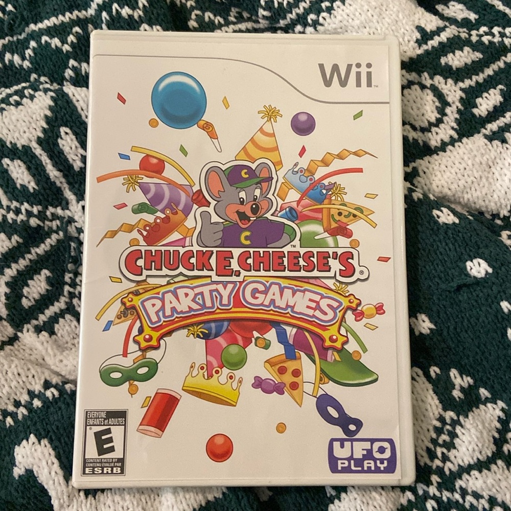 Chuck E Cheese’s Party Games for Wii